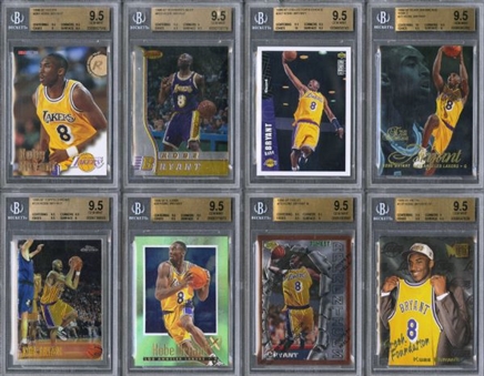 Kobe Bryant BGS GEM-MINT Rookie Card Master Collection (16 BGS Gem Mint Rookies)